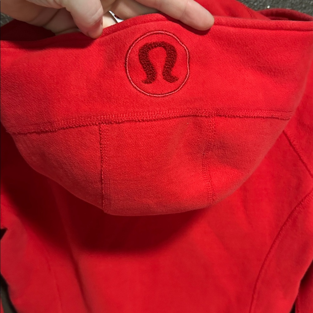 lululemon athletica Coral Red Hoodie - Picture 5 of 5